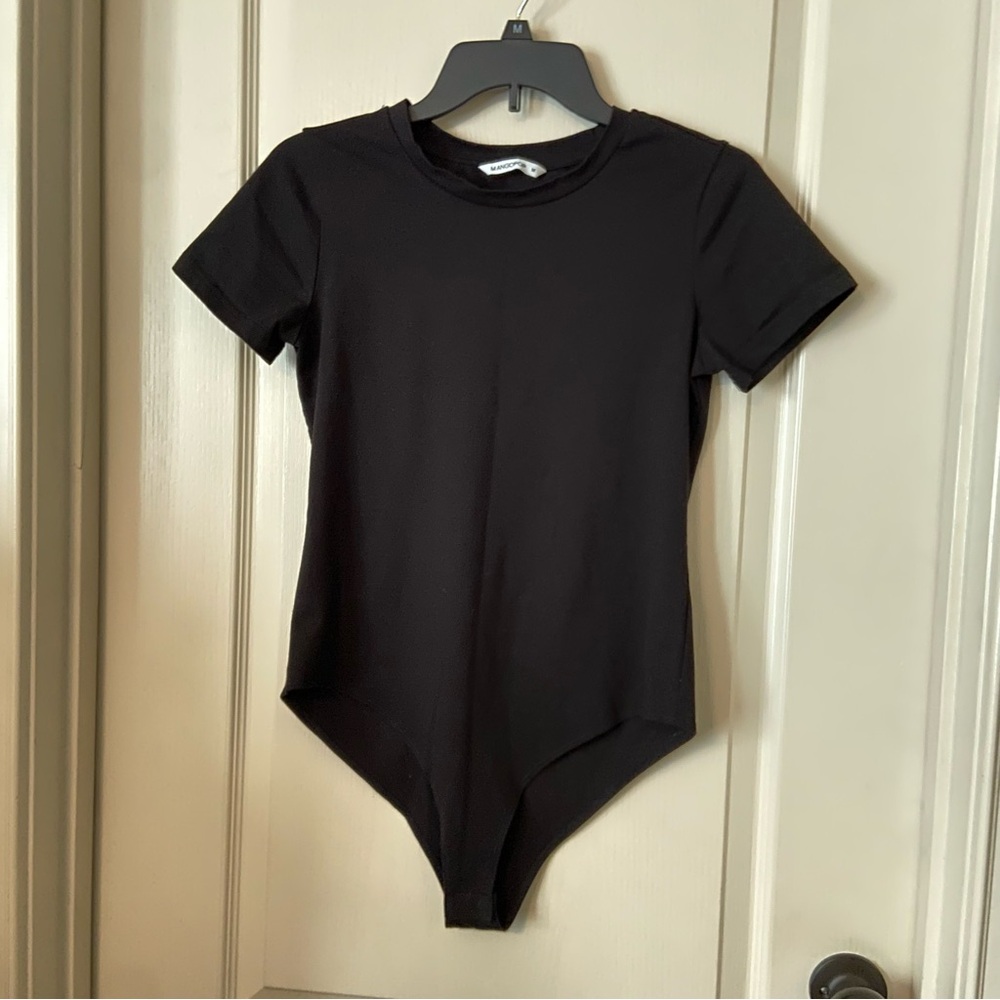 Women's Round Neck Short Sleeve Basic Bodysuit